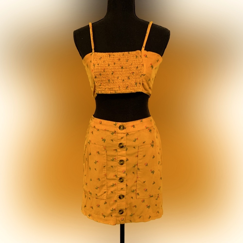 American Eagles Outfitters Dress (Top/Skirt Set) (Size: S)